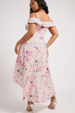 Floral Print Bardot Dress