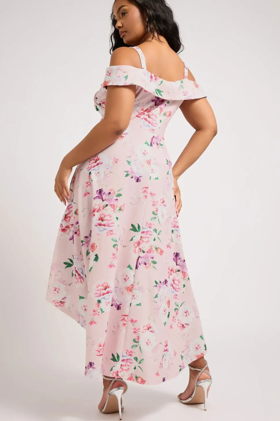 Floral Print Bardot Dress