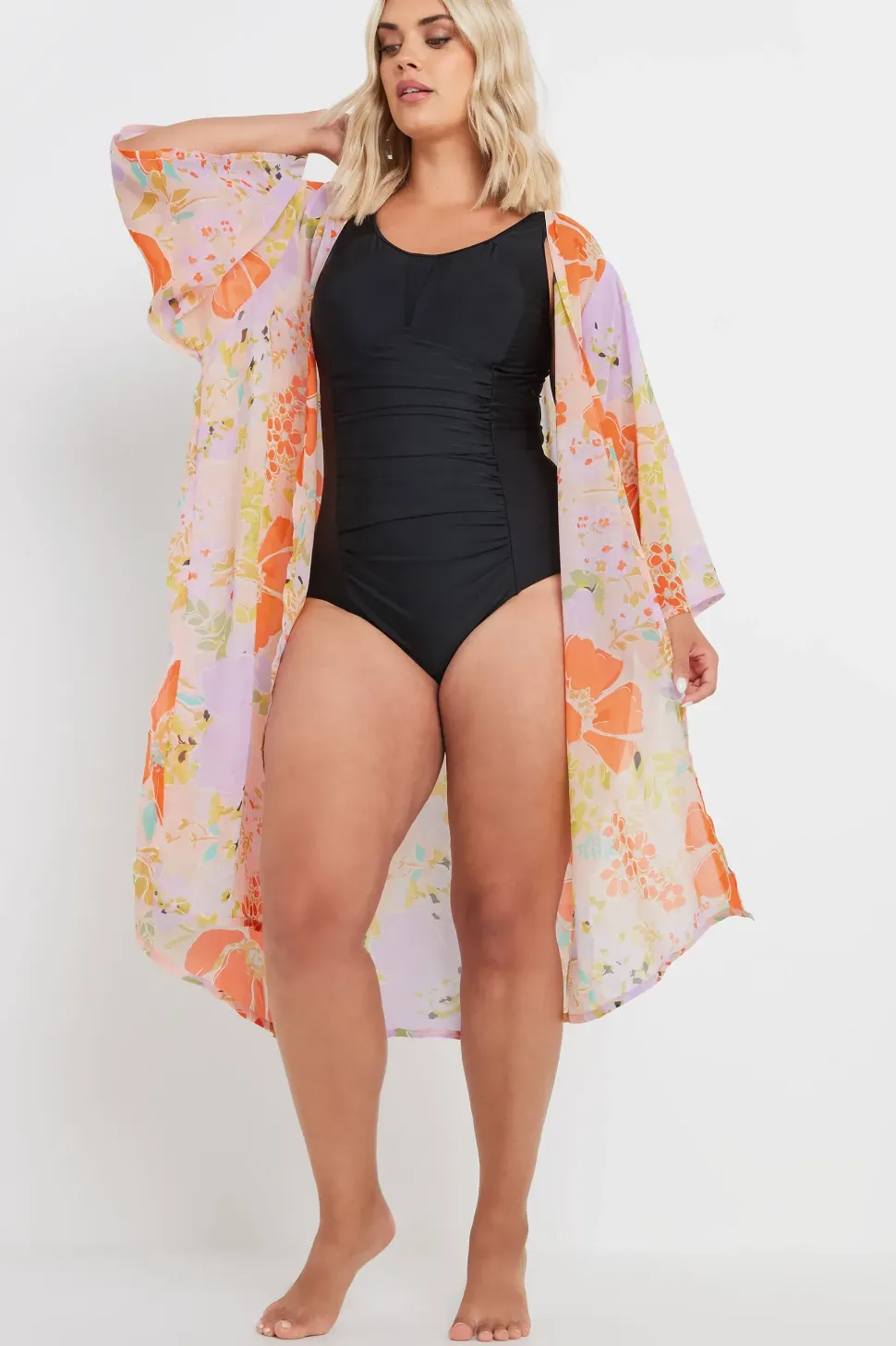 Floral Print Beach Shirt