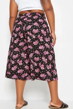 Floral Print Culottes