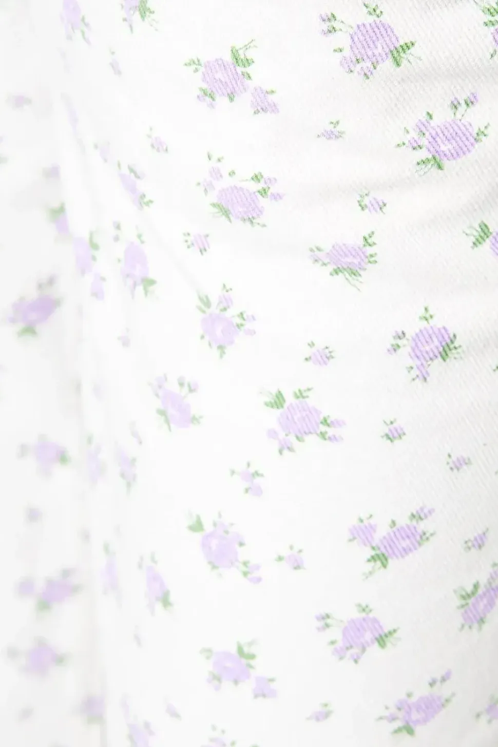 Floral Print Denim Jean
