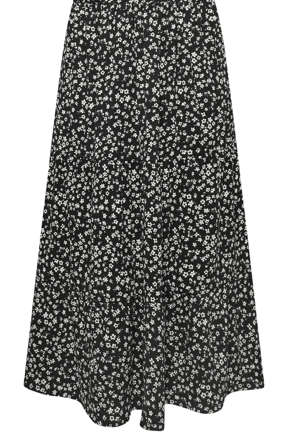 Floral Print Midaxi Skirt