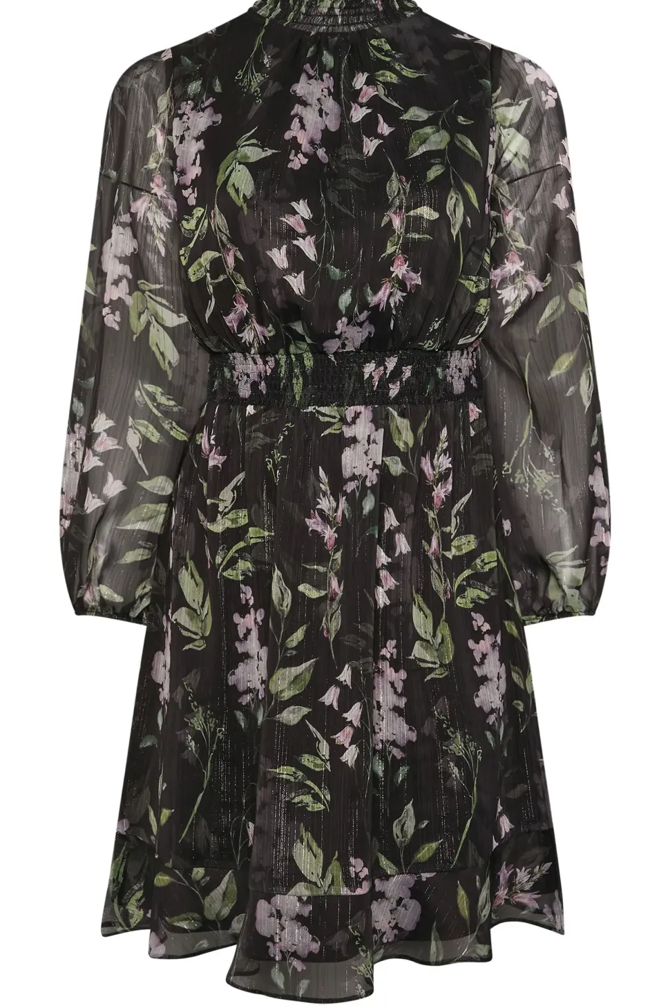 Floral Print Mini Dress