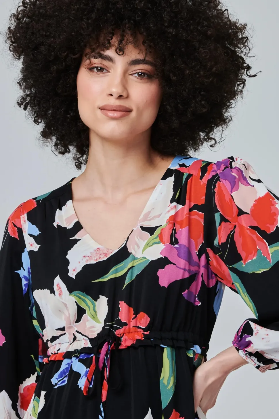 Floral Tiered Maxi Dress