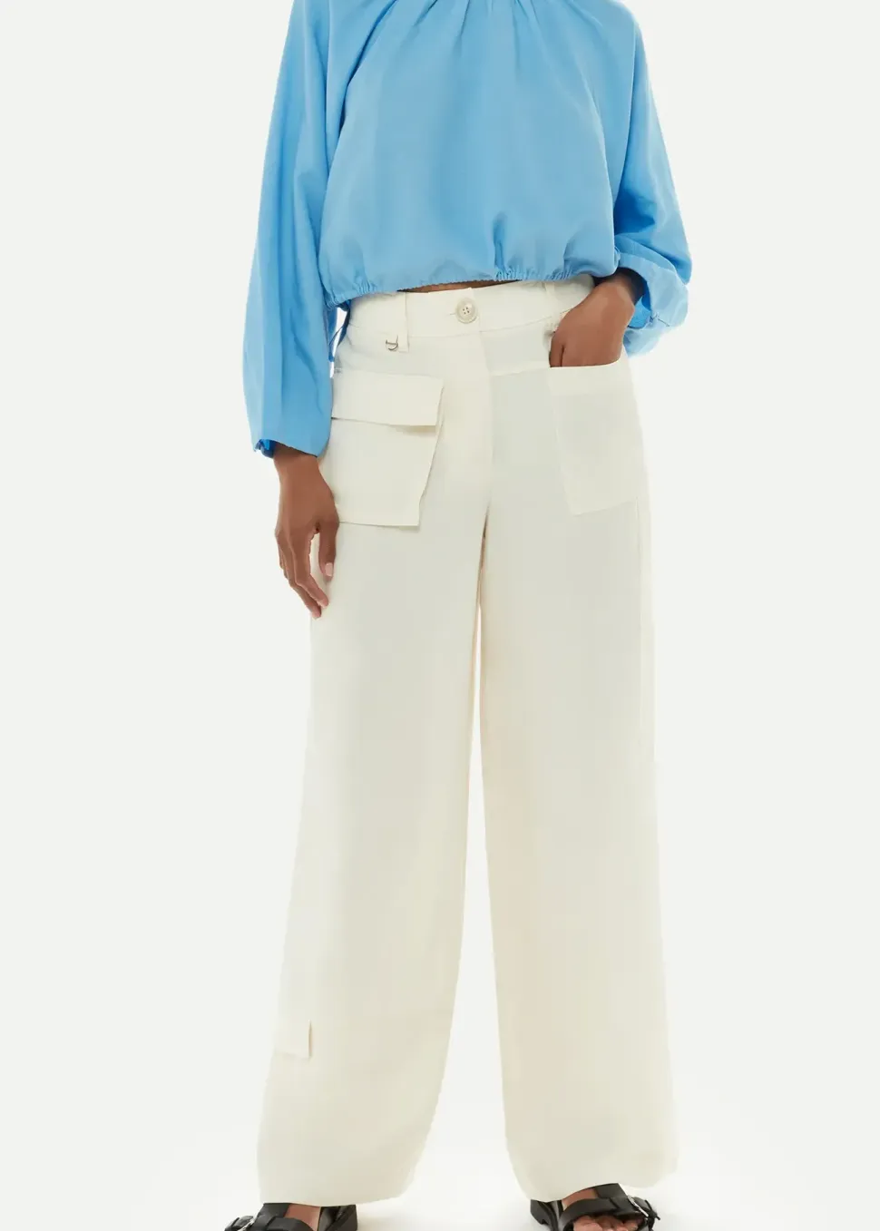 Flora Pocket Detail Trouser-