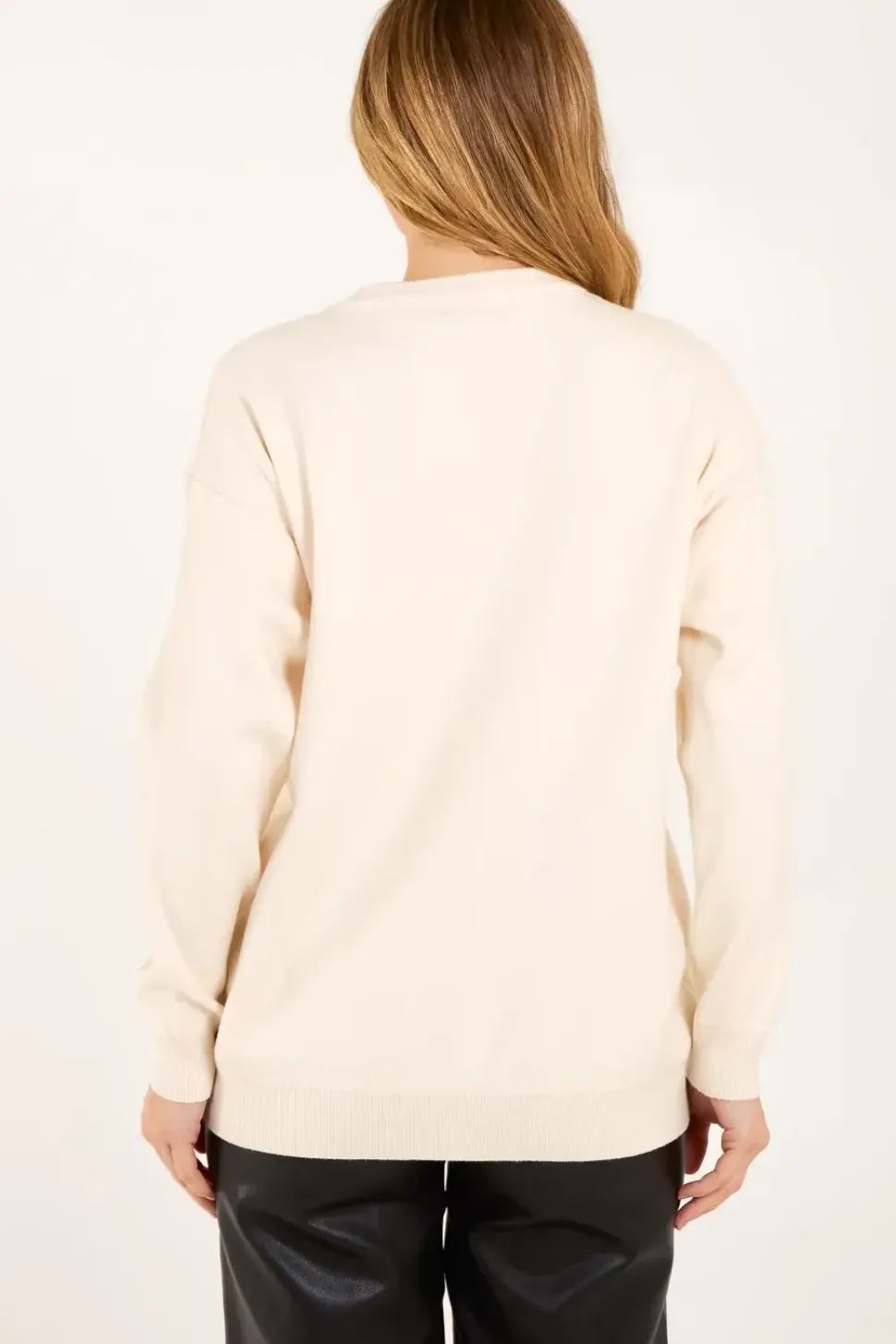 Flower Diamante Jumper