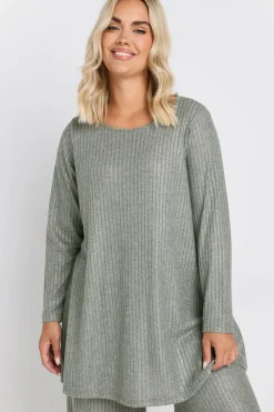 Foil Ribbed Top
