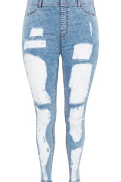 Frayed Ripped Grace Jeggings