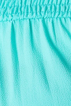 Frill Neck Bardot Top