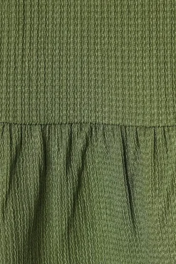 Frill Neck Mini Dress
