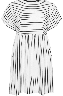 Frill Sleeve Smock Mini Dress