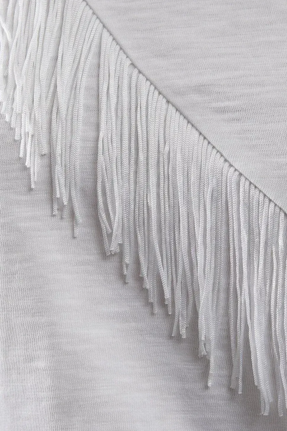 Fringe Asymmetric T-shirt