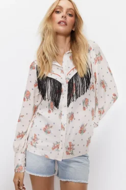 Fringe Detail Shirt