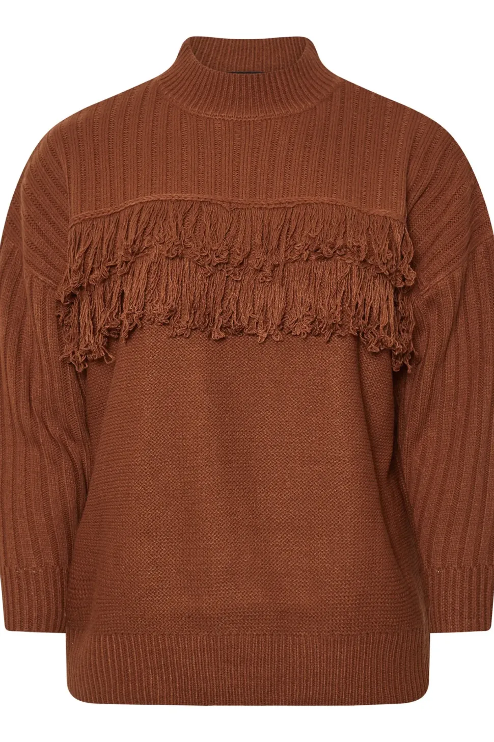 Fringe Knitted Jumper