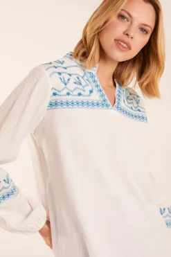 Full Sleeve Embroidered Blouse