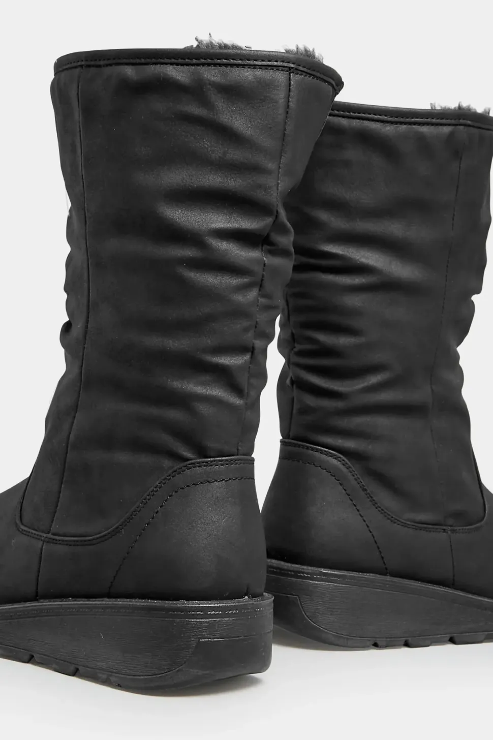 Fur Lined Calf Boots