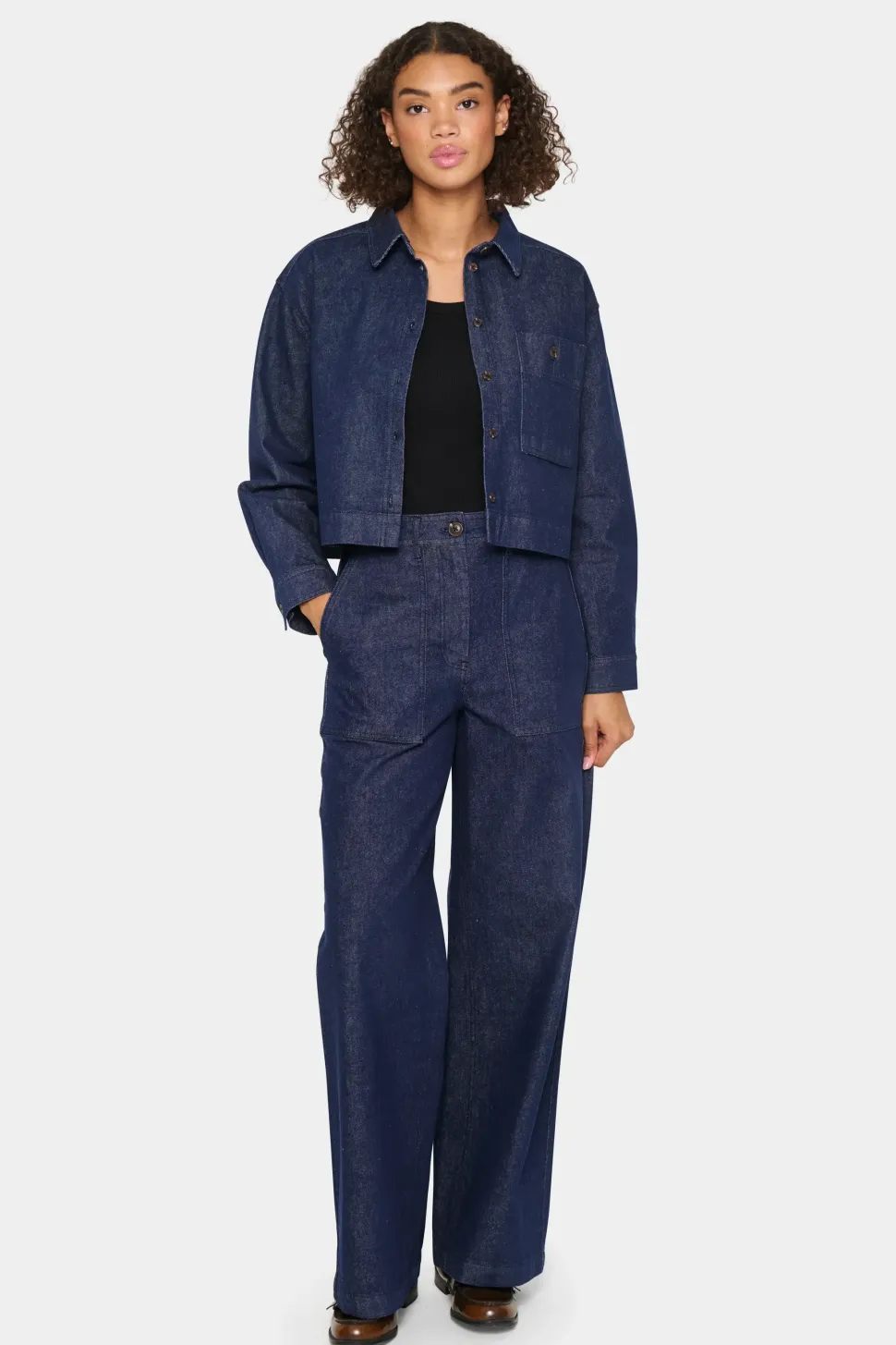 GabborSZ Corduroy Straight Leg Trousers-