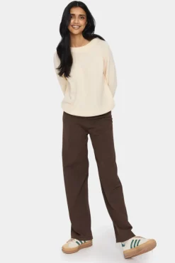 GarbieSZ Casual Fit Slash Neck Pullover-