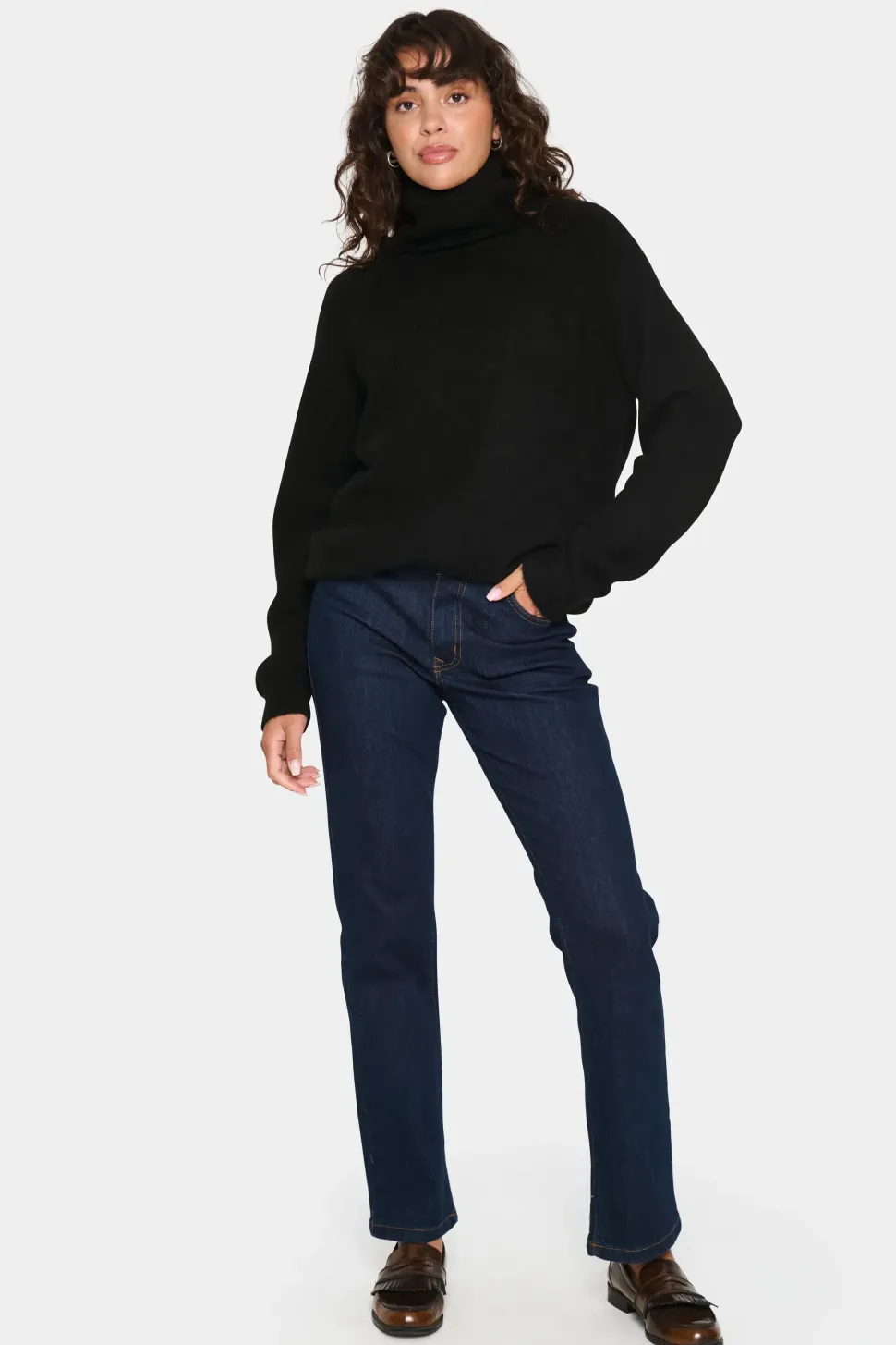 GarbieSZ Rollneck Oversized Fit Pullover-