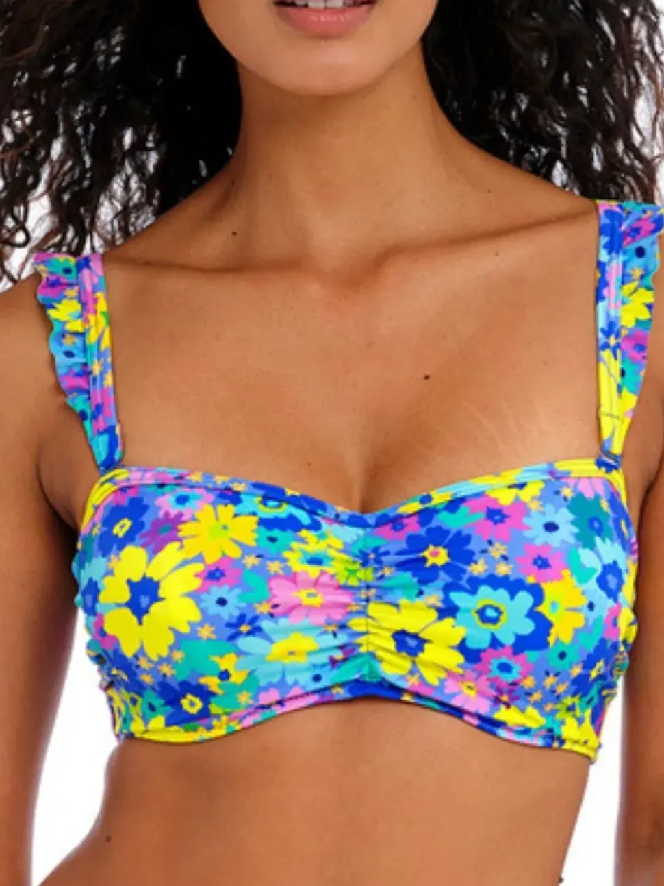 Garden Disco Bandeau Bikini Top