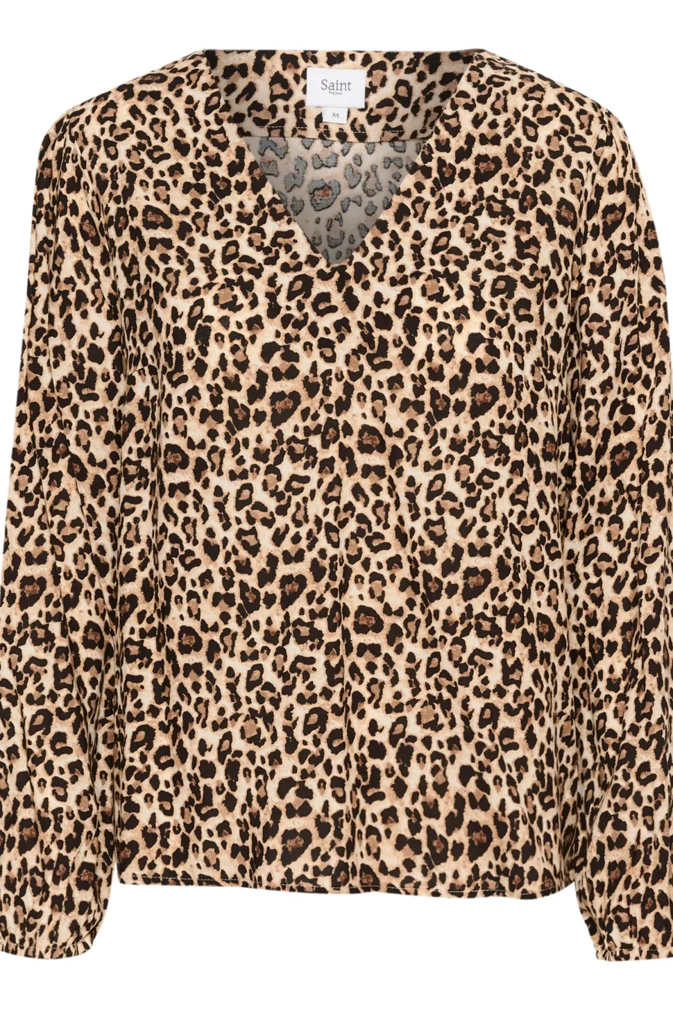 GazelSZ Long Sleeve V-neck Blouse-