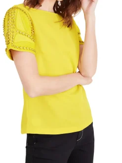 Gee Beaded Top-Plain