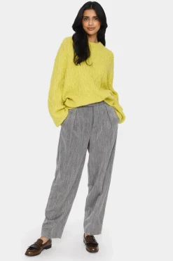GeetaSZ Cable Knit Loose Fit Pullover-