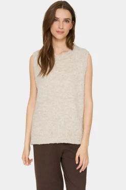 GelaSZ Knitted Round Neck Vest-