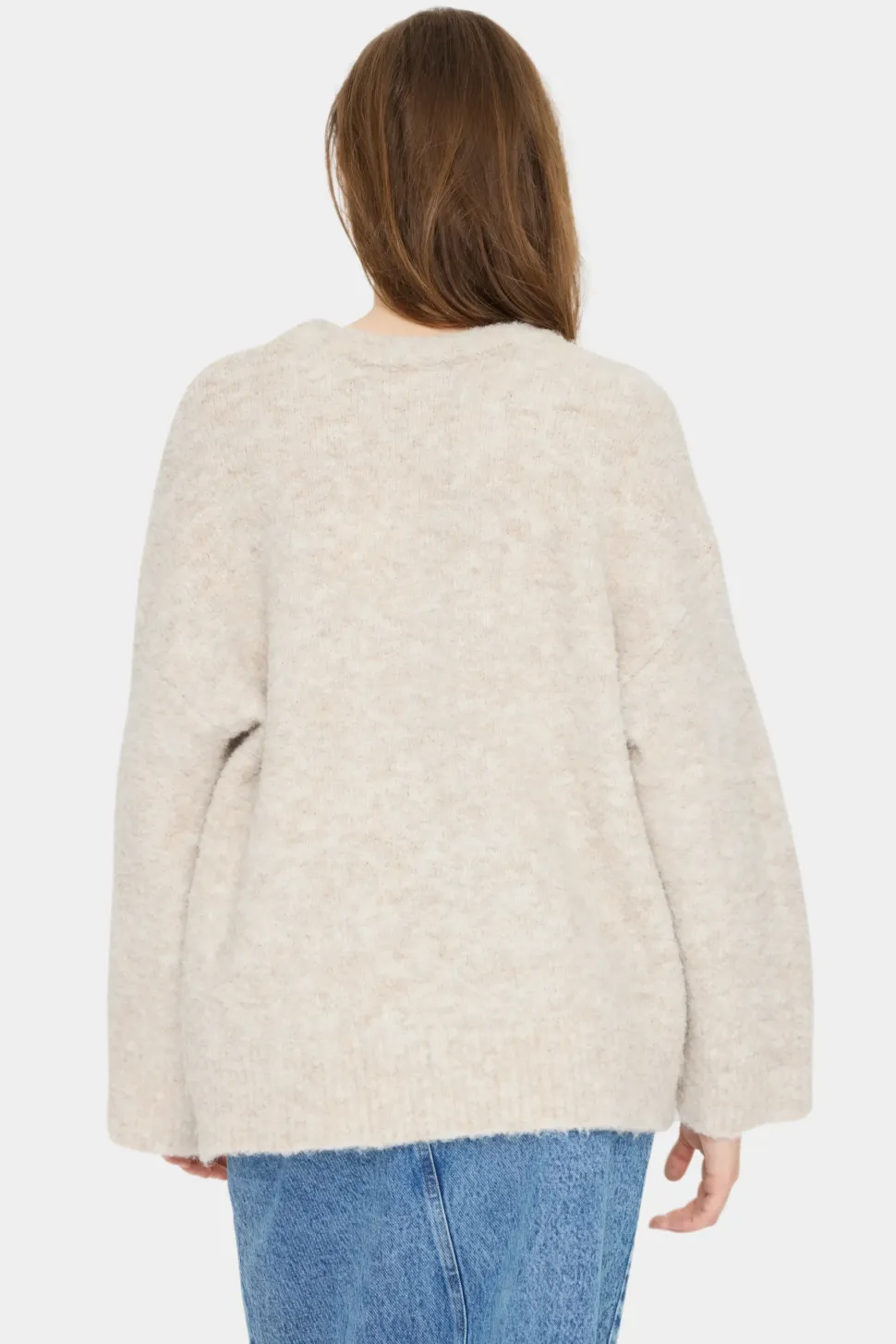 GelaSZ Oversized Wide Sleeve Pullover-