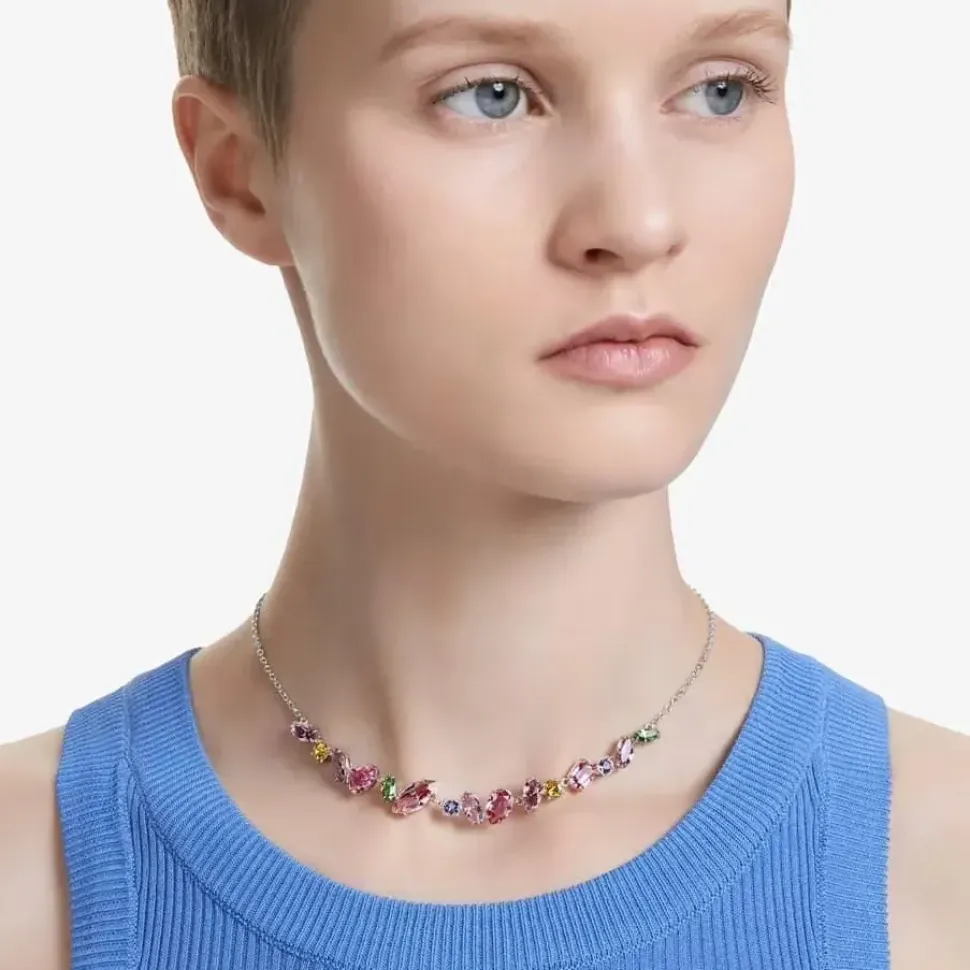 Gema Mixed Cut Multi-Coloured Necklace 5658398