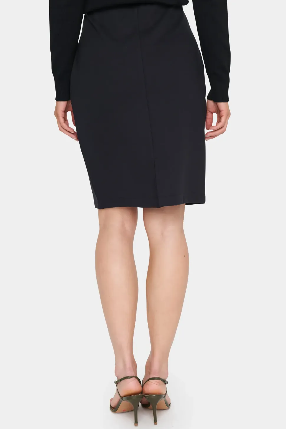 GennySZ Elastic Waist Pencil Skirt-