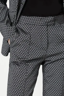 Geo Jaquard Tapered Trouser