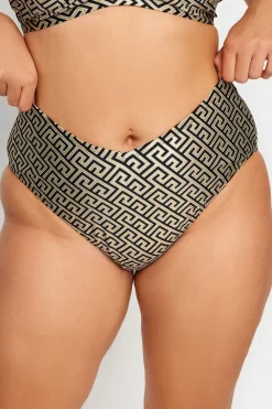 Geometric Print Bikini Brief