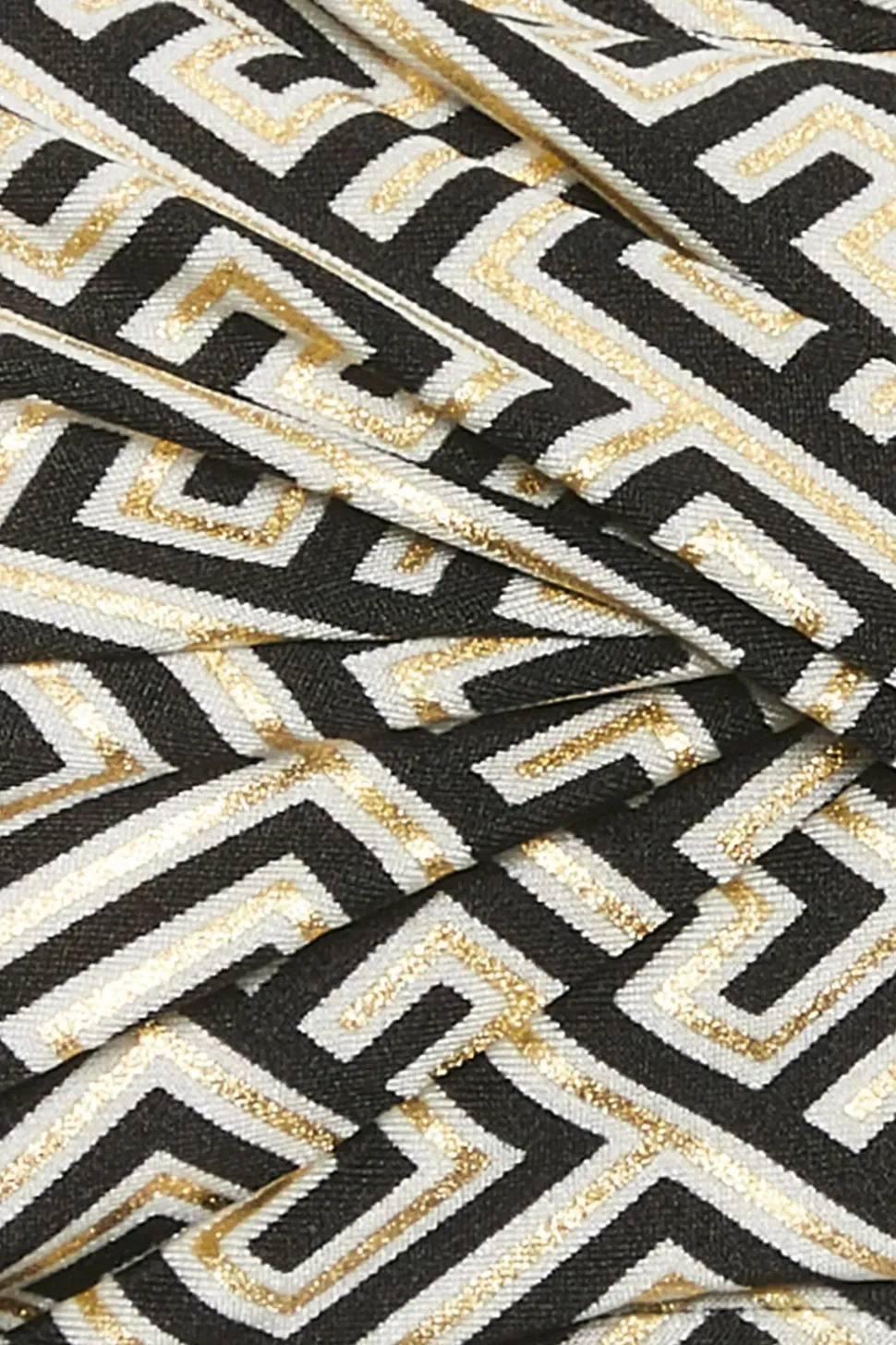 Geometric Print Bikini Top
