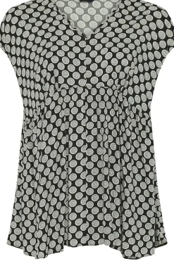 Geometric Print Tunic Top