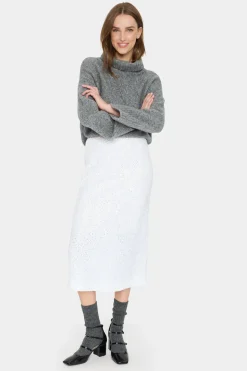 GertrudeSZ Sequin Midi Skirt-