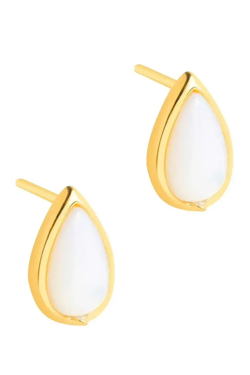 Gift Packaged 'Celine' 18ct Yellow Gold Plated 925 Silver Teardrop Earrings