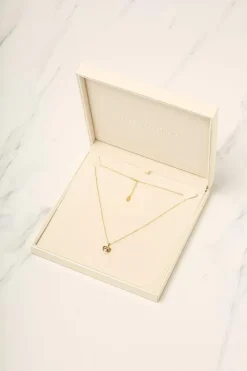 Gift Packaged 'Sumner' 18ct Yellow Gold Plated 925 Silver Heart Pendant Necklace