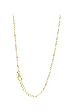 Gift Packaged 'Ximena' 18ct Yellow Gold 925 Silver & Pearl Necklace