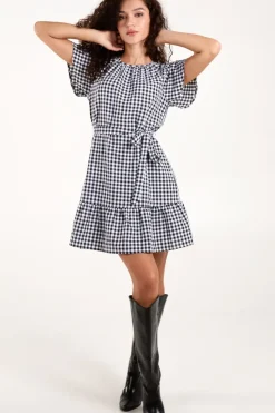 Gingham Mini Dress
