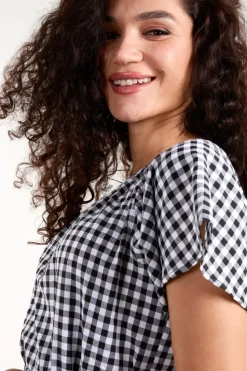 Gingham Mini Dress