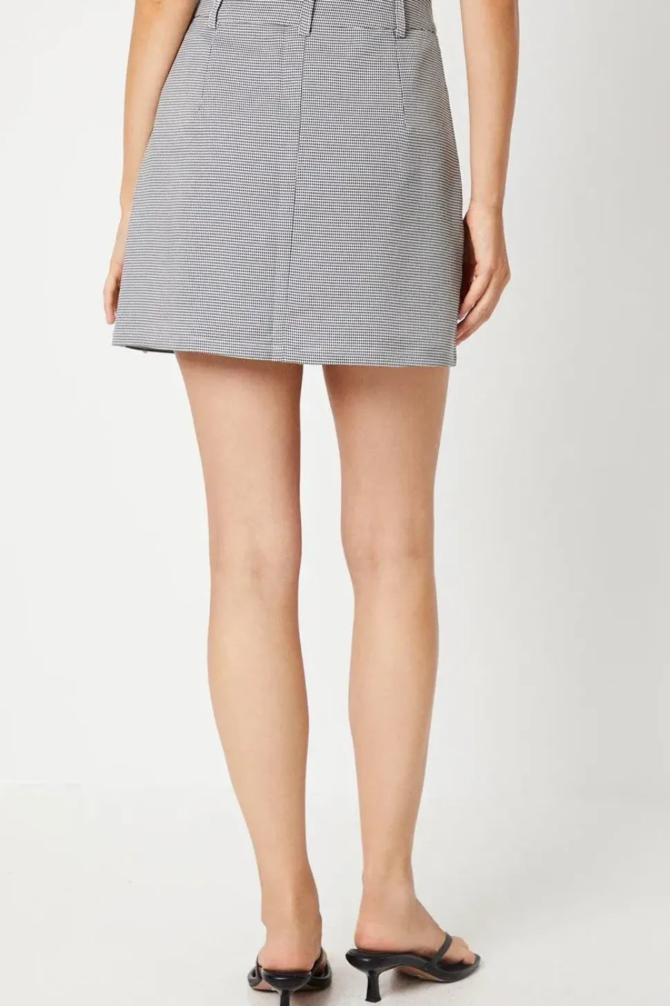 Gingham Mini Skirt