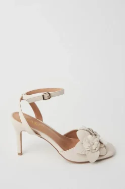 Giselle Corsage Detail Stiletto Heeled Sandals