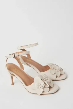 Giselle Corsage Detail Stiletto Heeled Sandals