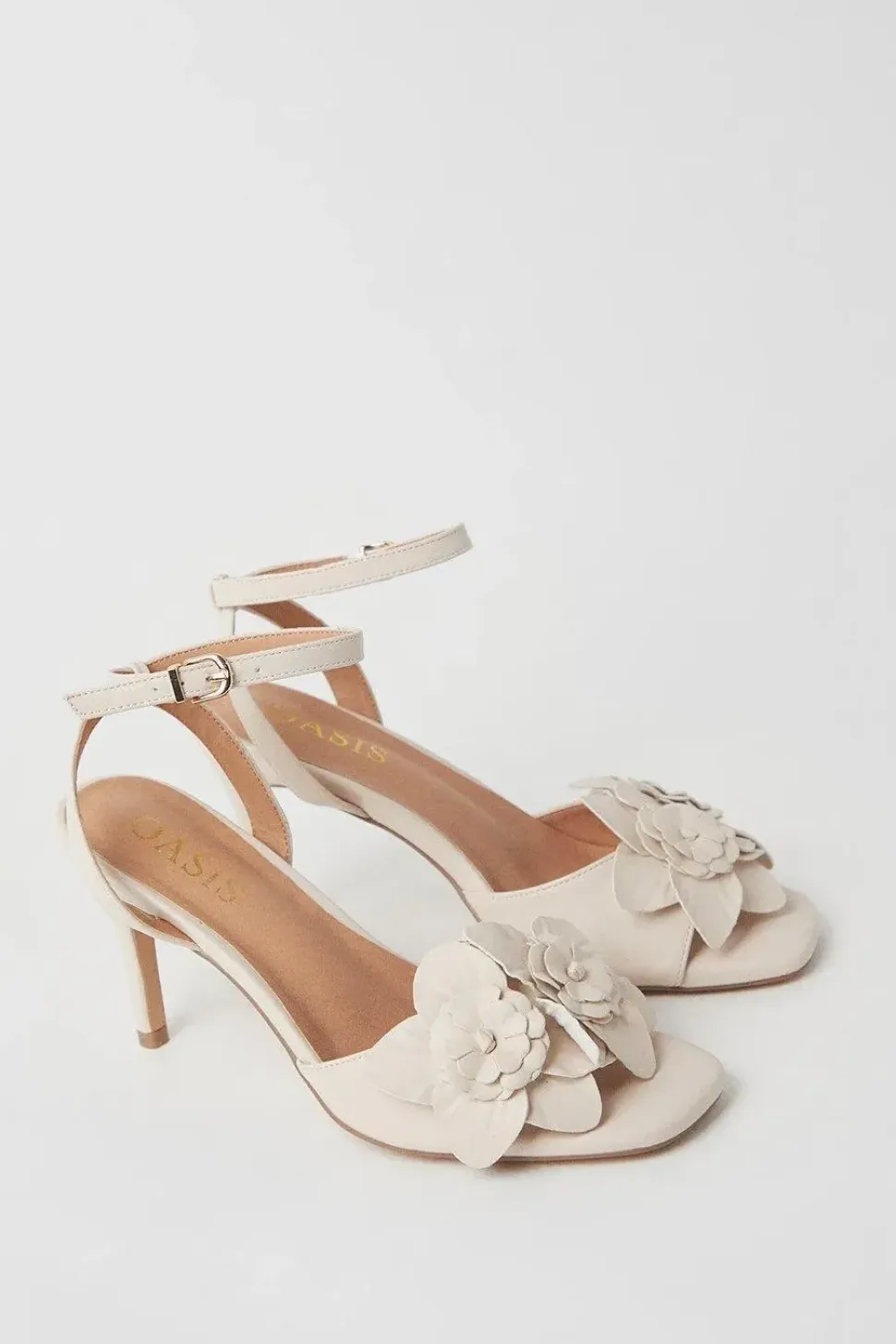 Giselle Corsage Detail Stiletto Heeled Sandals