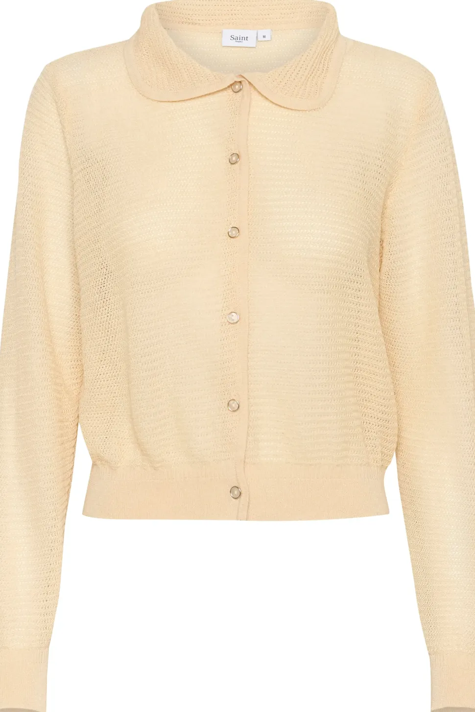 GizetteSZ Collar Button Cardigan-
