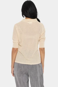 GizetteSZ Half Sleeve Polo Pullover-
