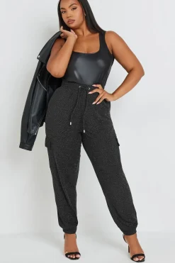 Glitter Cargo Trousers