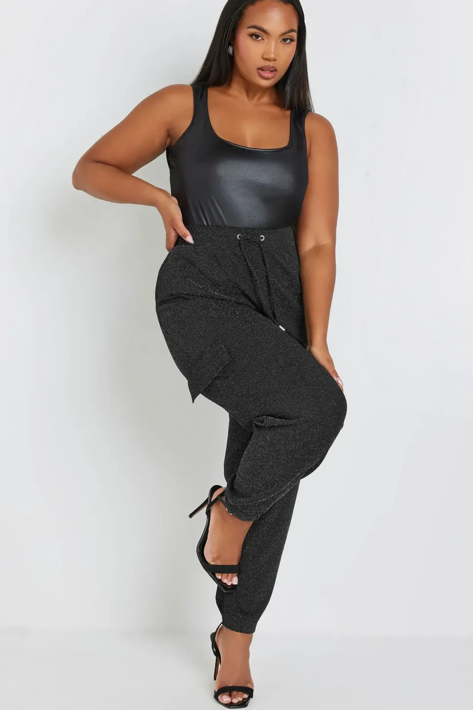 Glitter Cargo Trousers