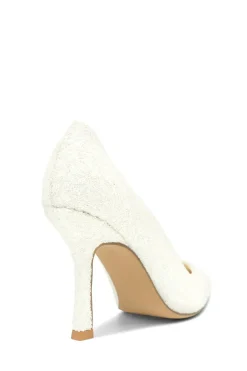 Glitter 'Cassia' High Heel Court Shoes